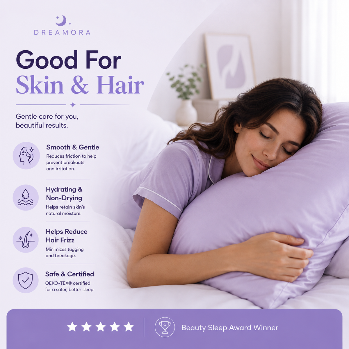 Dreamora™ DreamCool Pillowcases