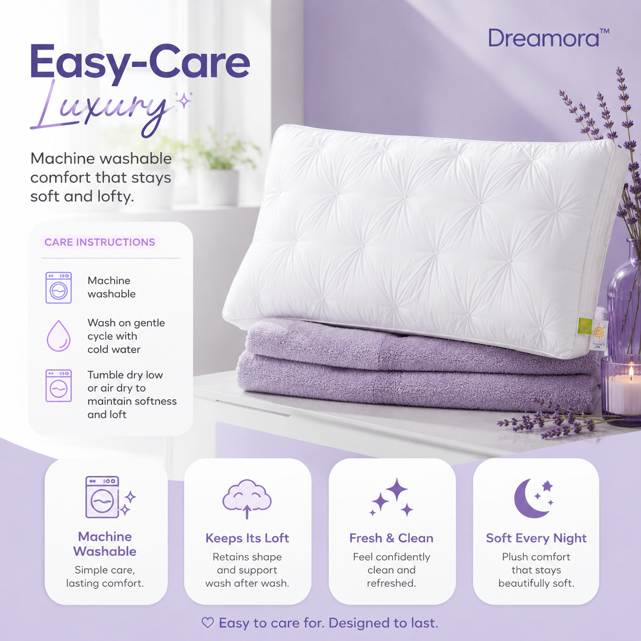 Dreamora™ Luxe Pillow